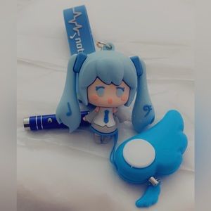 Anime Character Plushie Keychain